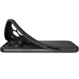 Чехол Spigen Liquid Air для iPhone 17 Pro Matte Black (ACS10331) + защитное стекло - мініатюра 7