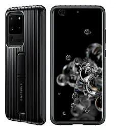 Чохол оригінальний Protective Rugged Standing Cover EF-RG988CBEGRU з підставкою для Samsung Galaxy S20 Ultra Black - мініатюра 2