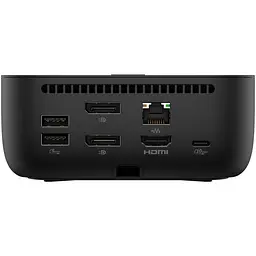 Док-станція - хаб HP G6 Type-C Dock (HDMI / USB 3.1x3 / Type-C / DPx2 / RJ45) BS7S5AA чорна - мініатюра 5