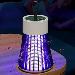 Лампа от комаров mosquito killer lamp BG-002 Зеленая, электро ловушка для насекомых (лампа від комарів) (ST) - мініатюра 2