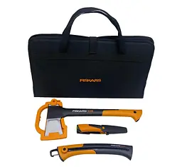 Подарунковий набір Fiskars (Сокира 1015640+ніж 1023619+пила 1000614) 2021283