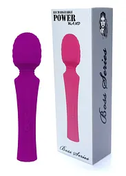 Вібромасажер Rechargeable Power Wand Purple Boss Series 22-00030 98549 - мініатюра 1