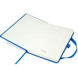 Книга записна Axent Partner A5- у крапку 96 аркушів блакитна (8306-07-A) - мініатюра 4