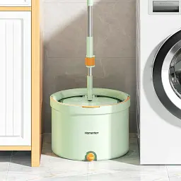 Набір швабри та відра з віджимом Homettler CW005 Синій - мініатюра 4
