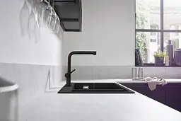 Змішувач для кухні Hansgrohe Talis M54 з висувним душем matt black 72845670 - мініатюра 2