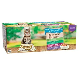 Консерва в соусі для стерилізованих котів Stuzzy Cat Sterilized Multipack мультипак 4.08 кг