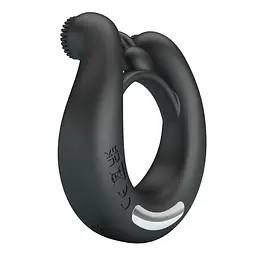 Віброкільце PRETTY LOVE DAHLIA, 12 vibration functions memory function PRETTY LOVE BI-210324 102767 - мініатюра 7