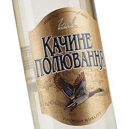 Горілка Качине полювання Люксова 40% 0.5 л - мініатюра 5