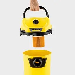 Karcher Пилосос професійний Karcher WD 3 V-17/4/20 1000Вт контейнер 17л 4.53кг - мініатюра 4