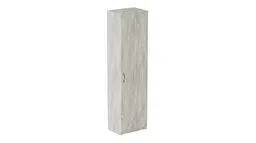 Пенал Анжело Ferrum-decor на 5 полиць із дверима 1900x500x380 ДСП Бетон 16 мм (FRD-104947)