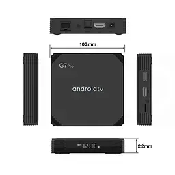 Смарт ТВ приставка Magicsee G7 Pro 4/32 Гб Android TV 11 Smart Box - мініатюра 5