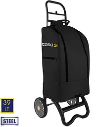 Сумка-візок Casa Si Partner Black (CS93076Y06S) - мініатюра 3