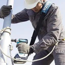 Ремінь плечовий для шурупокрутів та гайкокрутів Makita DTD129, DTD134, DTD137, DTD148, DTD152, DTD170, DTD171, DTS141, DTW190, DTW250, DTW251, DTW281, DTW285, DTW301, DTW450 (197941-0) - мініатюра 7