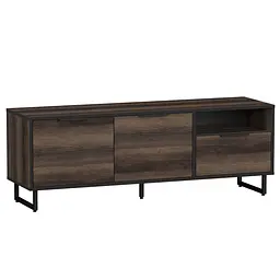 Тумба під телевізор Moreli Forte F-0007 у стилі Loft 1400х505х400 мм Дуб Кверкус