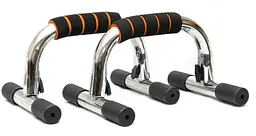 Упори для віджимань Power System PS-4005 Push Up Stand (Прямі) (PS-4005_Black-Steel) - мініатюра 3