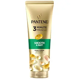 Бальзам-ополіскувач Pantene 3 Minute Miracle Pro-V Гладке та Шовковисте з кондиціонером 220 мл - мініатюра 2