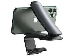Тримач для телефона BASEUS Big Mouth Pro Car Mount Black (SUDZ-A01) - мініатюра 3