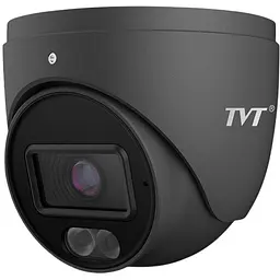IP-відеокамера 2Mp TVT TD-9524S4L-C(D/PE/AW1) Black f=2.8mm, ІЧ+LED-підсвічування, з мікрофоном (77-00497)