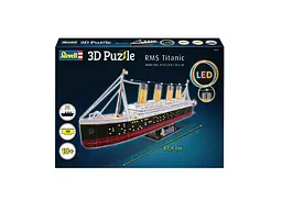 3D пазли для дітей Revell "Корабель Титанік" з підсвіткою 00154 - мініатюра 8