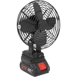 Вентилятор Voltronic 6" з Li-Ion акумулятором 21V + перехідник Black Box 185х185 мм 1.10 кг