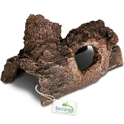 Декорація укриття Terrario Wood Cave M 18x11x10см (191210) - мініатюра 2