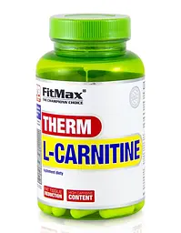 Жироспалювач Therm L-Carnitine, 90 капсул. Fitmax vit0003931