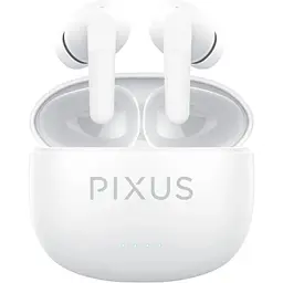Бездротові навушники Pixus Band, TWS, BT5.3, 35mAh, 320mAh, 6h, white UA UCRF