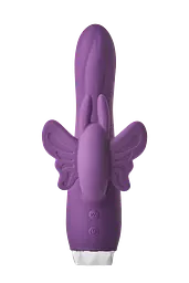 Вібратор кролик Dream Toys Flirts Butterfly Vibrator Purple - мініатюра 2