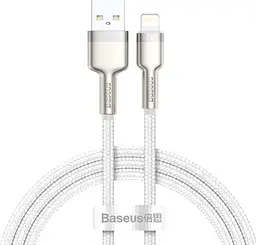 Кабель Baseus Cafule Series Metal Data Cable USB to Lightning 2.4A 1m White