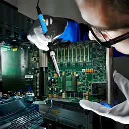 Набір для паяння з мультиметром, 19 шт., 60 Вт, Soldering kit / Паяльний набір / Паяльник з регулятором температури - мініатюра 7