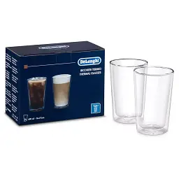 Набір склянок DELONGHI DLSC319 DRINKS (2шт) 490 ML