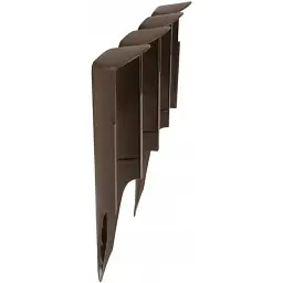 Палісад Prosperplast Garden Border трубчастий 2.5 м коричневий (IPBO-R222) - мініатюра 3