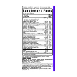 Мультивітамін Bluebonnet Nutrition Мультивітаміни з залізом, MultiONE, 30 гелевих капсул (BLB0126) - мініатюра 2