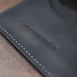 Візитниця з обкладинкою для ID-паспорта з натуральної шкіри Grande Pelle 11290 чорна - мініатюра 9