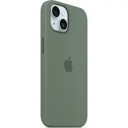 Чохол Silicone Case with MagSafe для Apple iPhone 15 Storm Cypress ААА [95903] - мініатюра 3