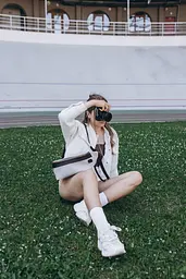 Сумка бананка для фотоапарата шкіра та канвас TARWA 30х15х12 см sum0028254 - мініатюра 9
