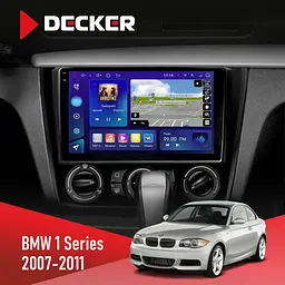 Штатна магнітола BMW 1 Series 2007-2011 Decker D9-009 4x64, DSP, 4G, 2k Decker (НФ-00008156)