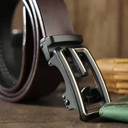 Чоловічий шкіряний ремінь Vintage 115х3,4 см acs0014908 - мініатюра 7