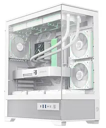 Корпус GameMax Vista 2 A Tempered Glass без БЖ White (VISTA 2 AW) - мініатюра 1
