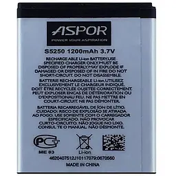 Акумулятор Aspor EB494353VU для Samsung S5250