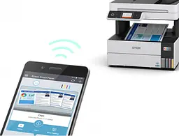 Epson БФП ink color A4 EcoTank L6490 37_23 ppm Fax ADF Duplex USB Ethernet Wi-Fi 4 inks Pigment - мініатюра 7
