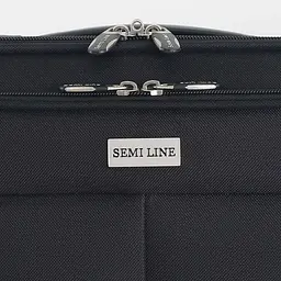 Валіза Semi Line 20 дюймів (S) дюймів (S) Black/Blue Lines (T5753-1) - мініатюра 8