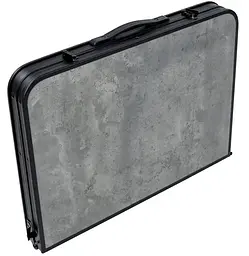 Стіл Bo-Camp Northgate 90x60 см Black/Grey (1404184) (DAS303262) - мініатюра 2