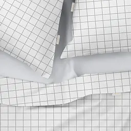 Набір наволочок Cosas Cell 40х60 см білий (SetPillow_CellGreyWhite_40x60) - мініатюра 5