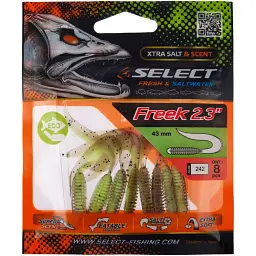 Силікон Select Freek 2.3" #242 (8 шт/уп) - мініатюра 2
