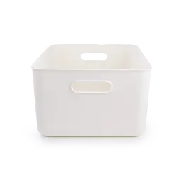 Ящик для зберігання МВМ My Home FH-13 XL 360х257х160 мм білий (FH-13 XL WHITE) - мініатюра 2