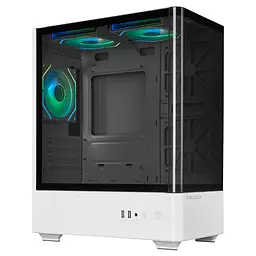 Корпус Prologix Lumi GM-01AW Glass Білий - мініатюра 2