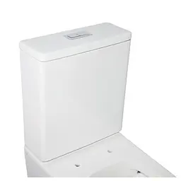 Унітаз-компакт Qtap Crow безобідковий з сидінням Soft Close QT05222170W, Білий - мініатюра 3