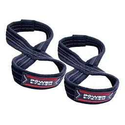 Лямки для тяги Power System Figure 8 PS-3405, BlackRed, L/XL