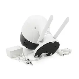 Відеокамера YOSO 3 Мп Wi-Fi вулична з мікрофоном SD карткою YO-IPC57D3MP50 PTZ 2.8mm V380 - мініатюра 3